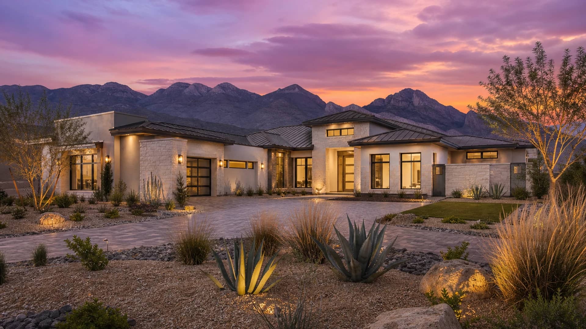 Incredible desert contemporary home at Mesa at Skyeview in Skye Canyon, Las Vegas NV 89166 — Homes by Dr. Jan Duffy